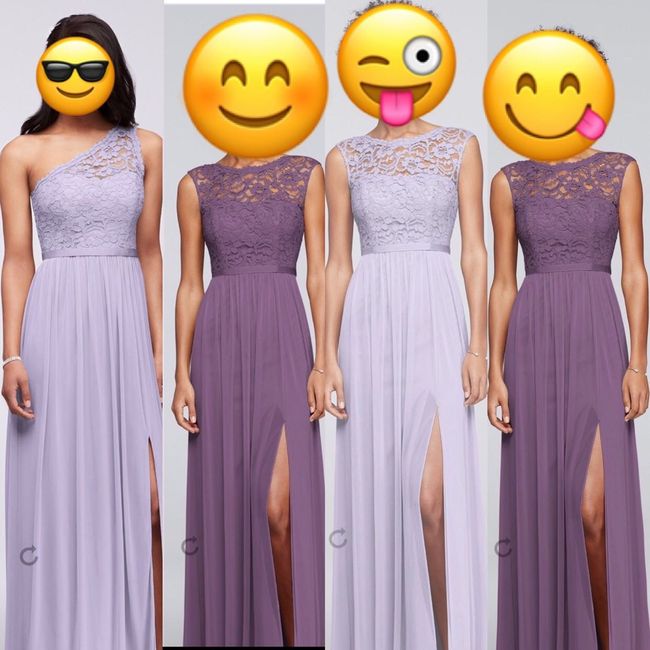 Bridesmaid dresses