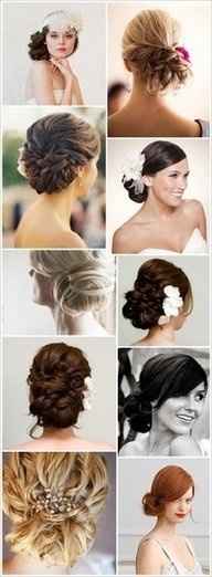 Show me... your wedding hair/makeup!