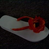 WR -  Flip flops on wedding day?