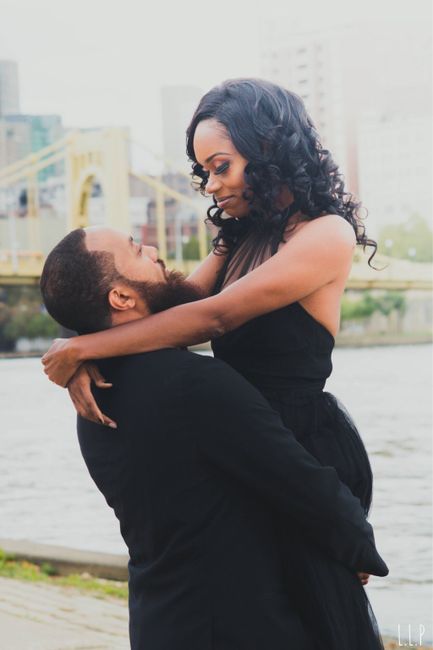 i am in love with our engagement photos!! - 1