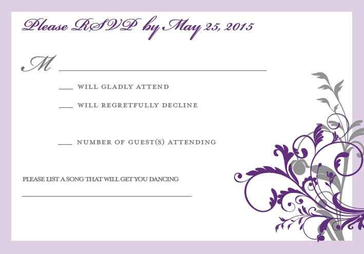 Please review my invitations