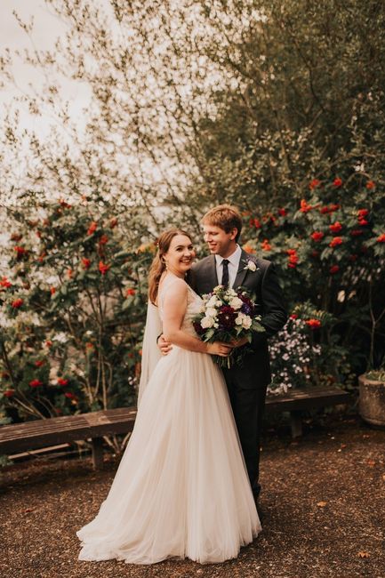 Standard wedding pose 