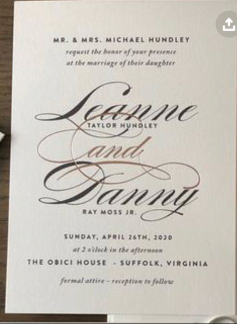 Do you put wedding attire on invitations 1