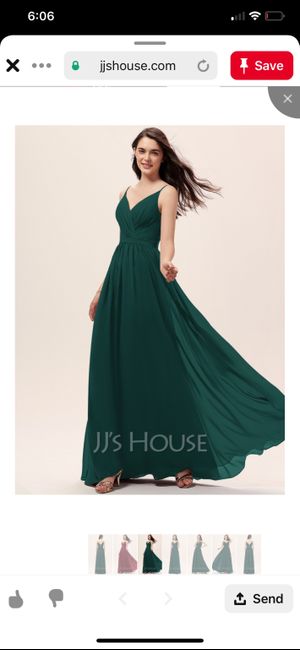 Bridesmaid dresses - narrowed it down! 3
