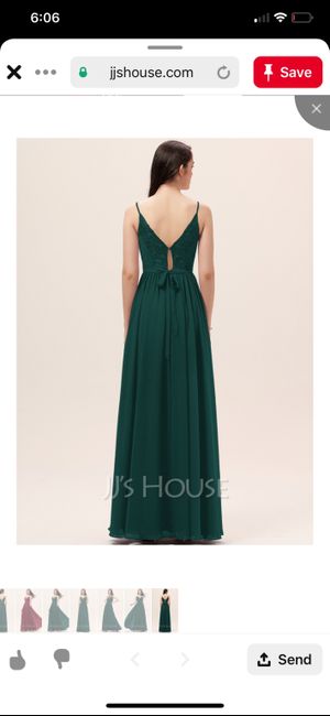 Bridesmaid dresses - narrowed it down! 4