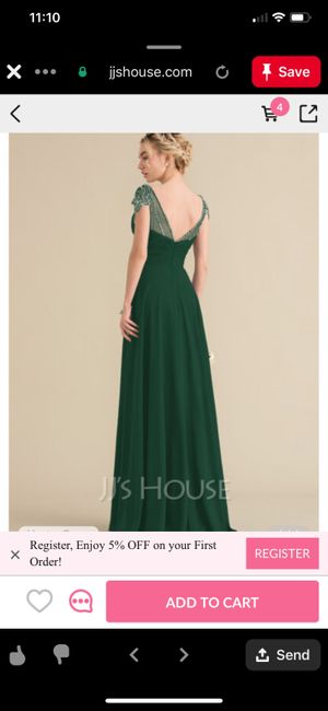 Bridesmaid dresses - narrowed it down! 7