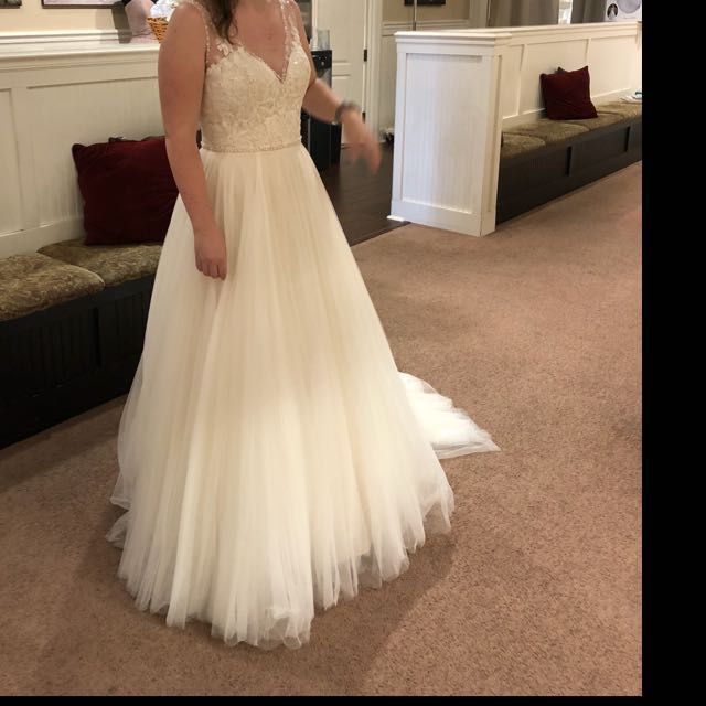 How much was your wedding dress? - 1