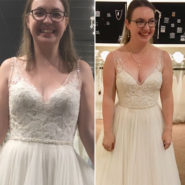 without and with cups