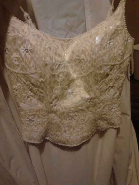 Correction... i actually have 4 wedding dresses and this is my first marriage