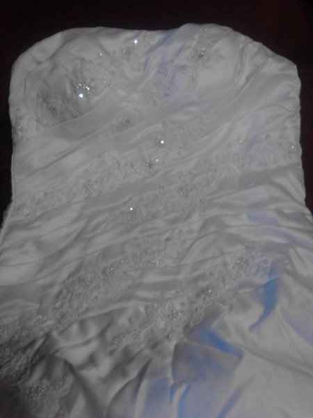 Correction... i actually have 4 wedding dresses and this is my first marriage