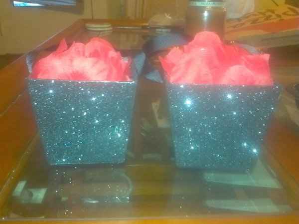 non traditional flowergirl baskets, what do you think?