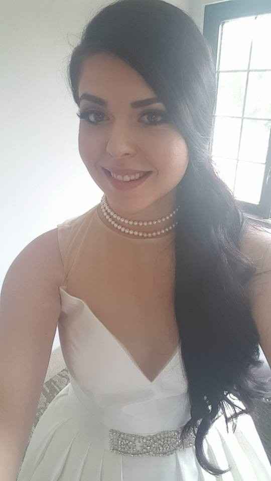 Show off the outfit you will wear / wore to your wedding / bridal shower!