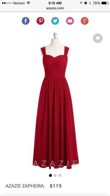 Bridesmaids dresses