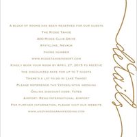 Accommodation cards-do they need to match the invitations?