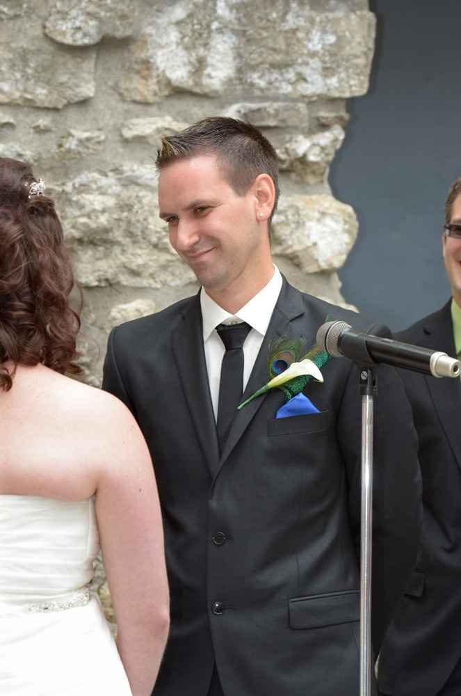 How did it feel walking down the aisle?