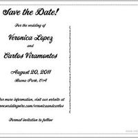 Save the Date Help!