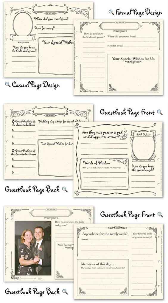 Guest book alternative