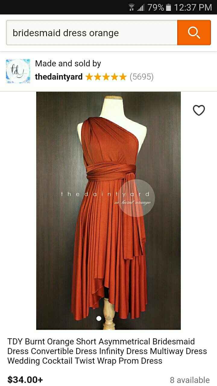 Etsy Dress Shopping - 1