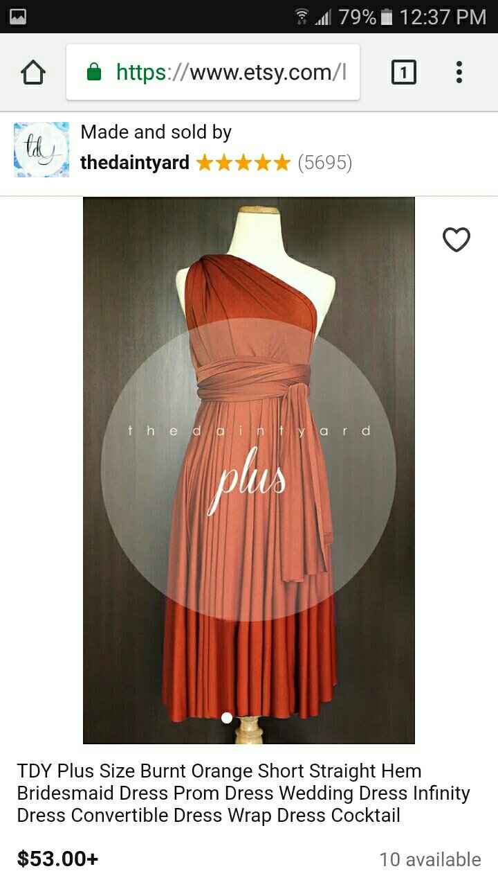 Etsy Dress Shopping - 2