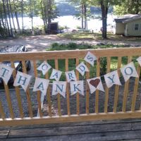 What are some DIY wedding projects you took on? How long did it take to complete?