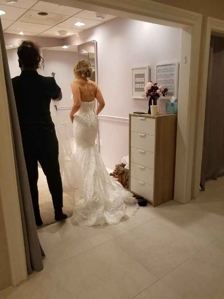 back of the dress