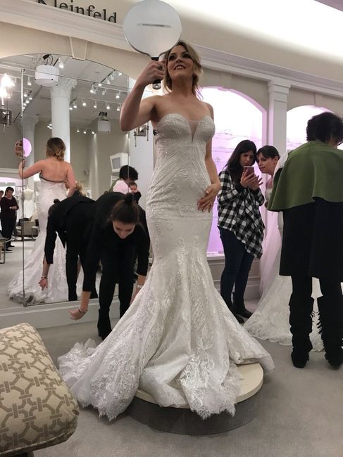 Realizing it was "the one"