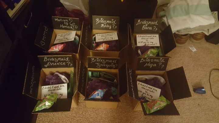 Cheap but Cute Bridal Party Invites.