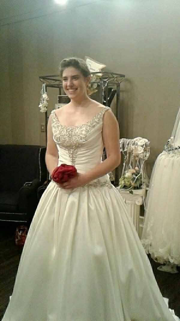 So excited about my dress!!! And fiance!!! - 1