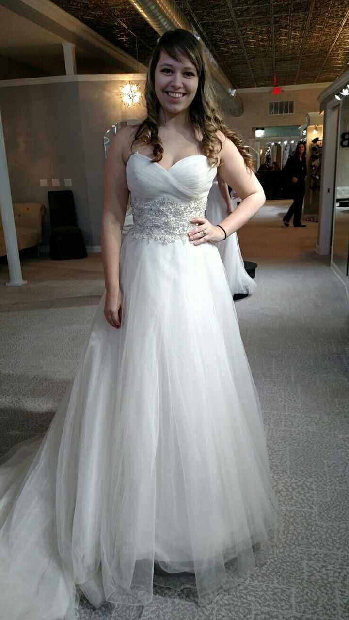 Finally.. I said yes to the dress!!