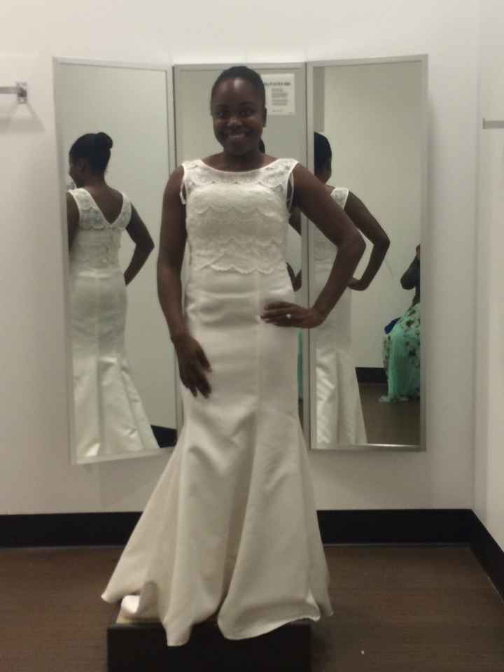 I said yes to the dress! 2nd dress