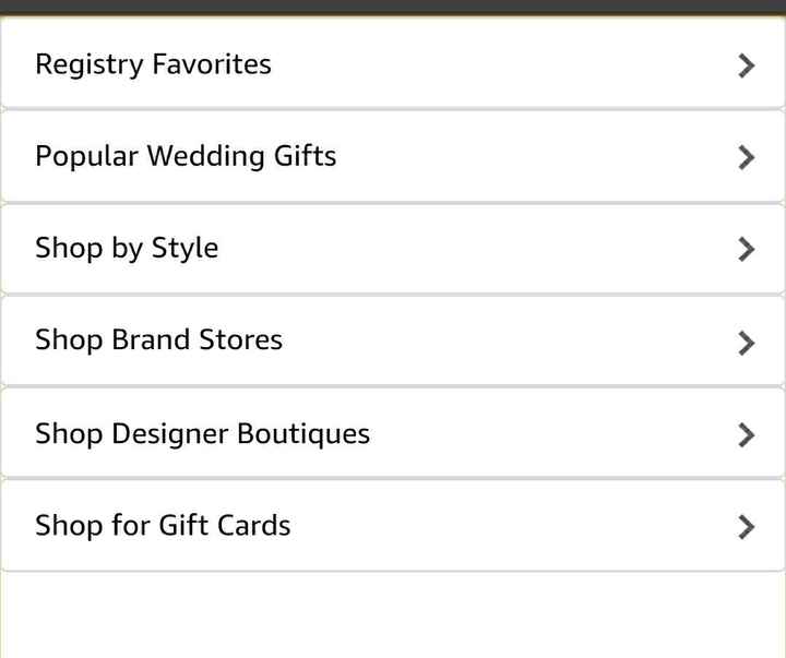 Must have registry items