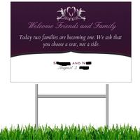 Lets see your wedding Signs :)