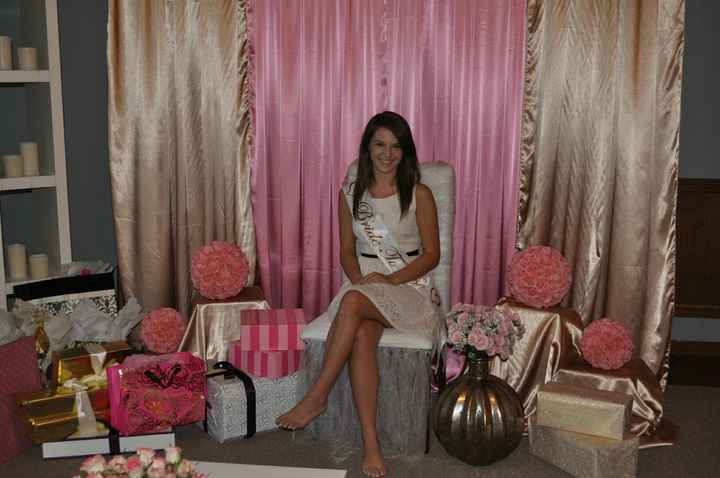 Bridal shower last weekend...pics...