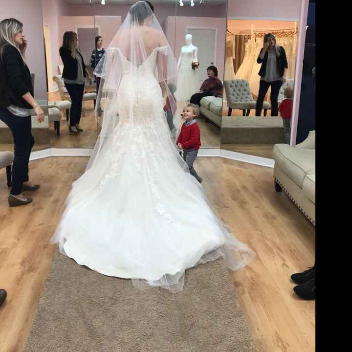 i wanted to share my dress. - 2