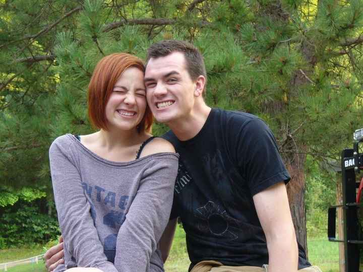 Your first photo together!!