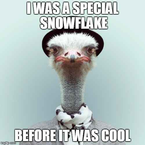 This post contains an ostrich