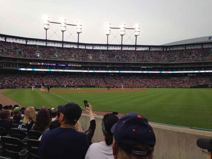 NWR: date night, my jinx has lifted, and baseball!