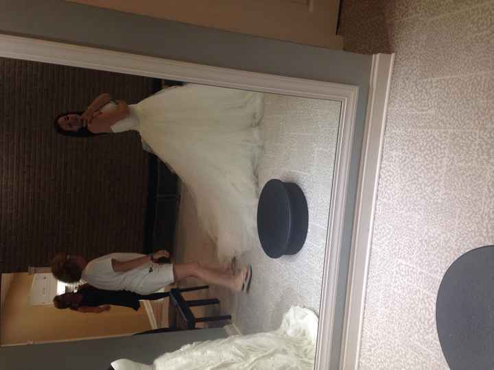 My wedding dress came in! Calling all Michigan brides! (duh...pictures)