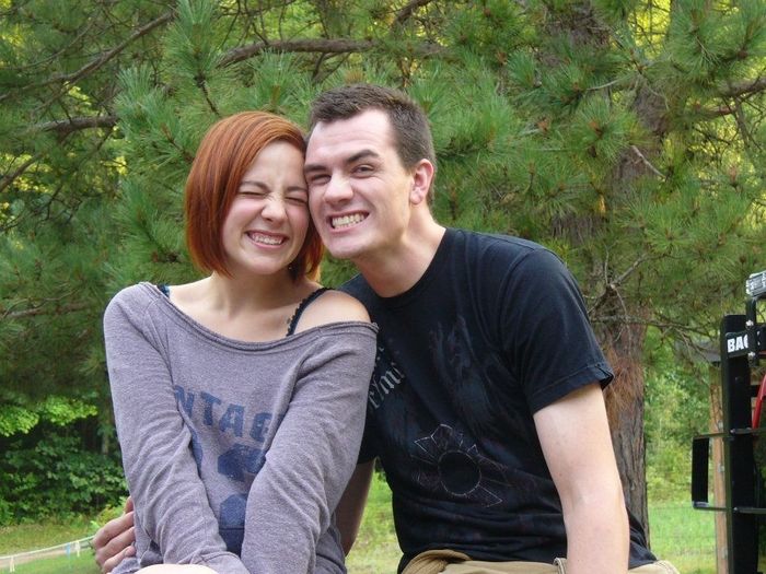 Your first photo together!!