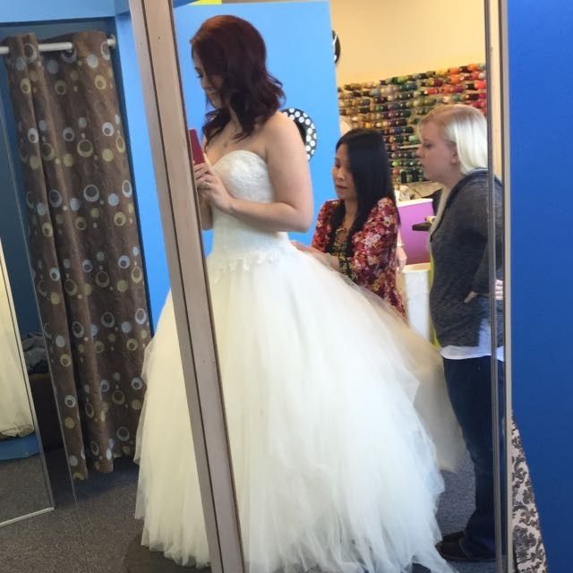 Had my final dress fitting!