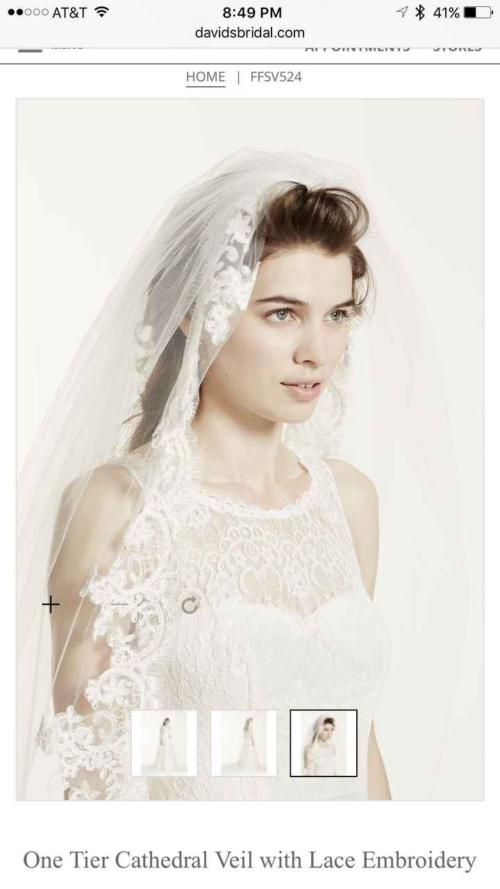 Wedding Veil help