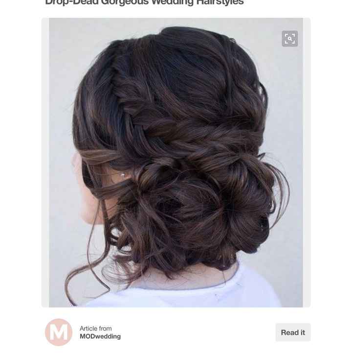 Brides...what are you doing for your hair?