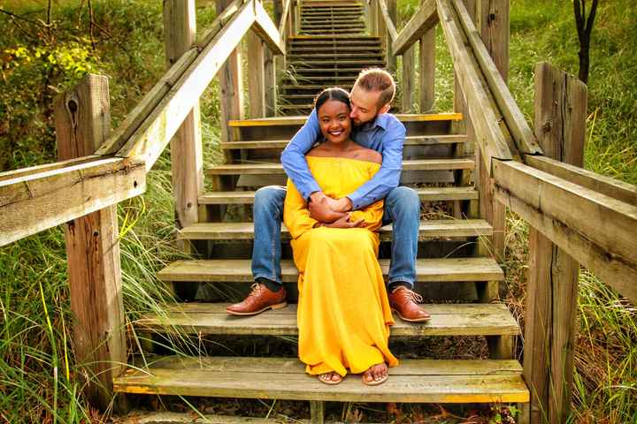 White dress for engagement pics? - 1