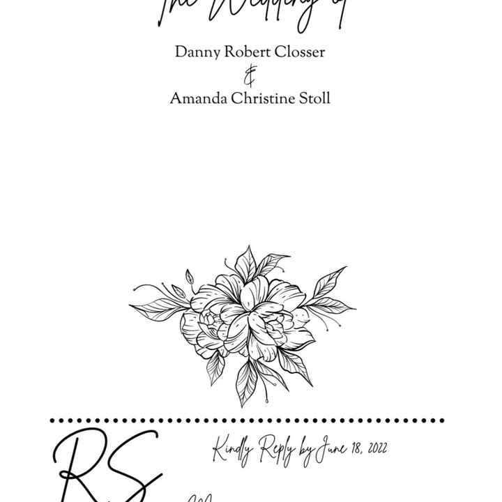 All in one invitations? - 1