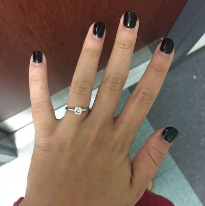 When you finally get your ring clean and it looks brand new again :)