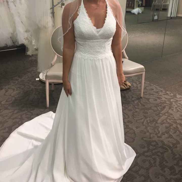 I have my dress!