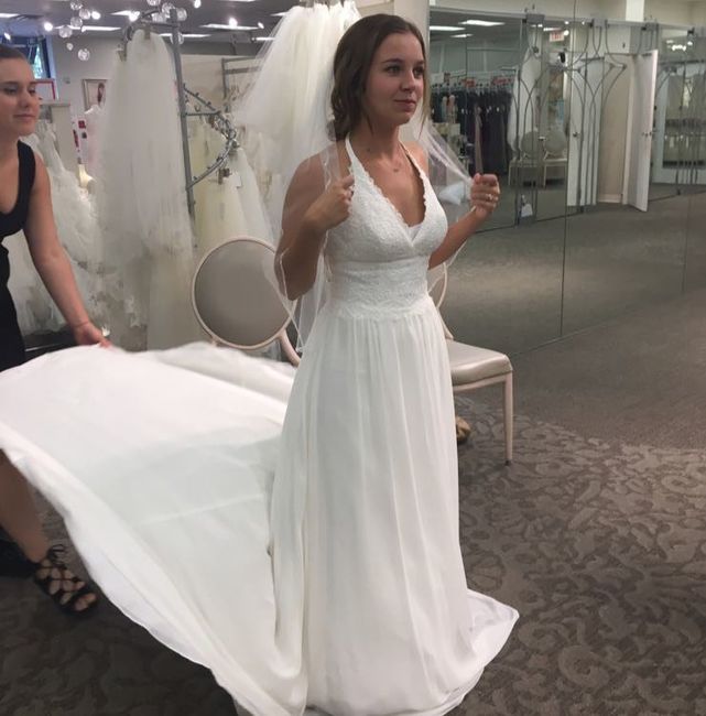 I have my dress!