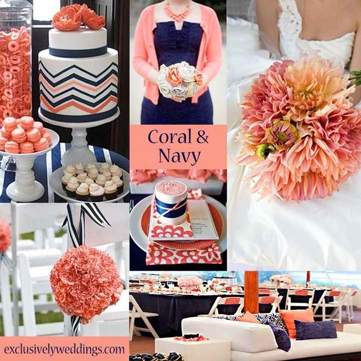 What colors go with navy blue ?