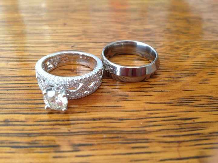 What do your rings look like??  And which band do you like best with mine?