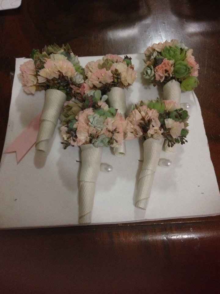 How much did you spend on your bouquets?